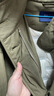 三彩2025冬季新款立領(lǐng)羽絨服90白鴨絨中長(cháng)外套休閑M 深橄欖色 XS 150/76A 曬單實(shí)拍圖