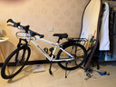 永久自行車(chē)成人山地車(chē)自行車(chē)學(xué)生男女鋁合金變速公路自行車(chē)油碟單車(chē) 【鋼架/全套軸承】蛟白色 24速 26寸【推薦155-185cm】 曬單實(shí)拍圖