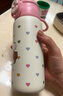 貝親（Pigeon）×miiiiichan趣玩 兒童保溫杯 學(xué)生水杯 直筒杯600ml粉色愛(ài)心小狗 曬單實(shí)拍圖