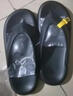 大嘴猴（paul frank）人字拖男士夏季軟底沙灘鞋女士夾趾室內居家涼拖鞋 黑色 42-43  曬單實(shí)拍圖