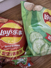 樂(lè )事（Lay's）薯片 黃瓜味 135克 休閑零食 膨化食品 曬單實(shí)拍圖