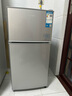 志高（CHIGO）雙門(mén)冰箱家用小型一級能效辦公室出租房宿舍用雙開(kāi)門(mén)中型二門(mén)電冰箱節能省電 一級能效-擱架款102L【冷凍一層 冷藏三層】 曬單實(shí)拍圖