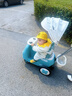 bebehaha搖搖樂(lè )嬰兒推車(chē)26年款遛娃神器二合一溜馬兒童手推車(chē)1-5歲莫奈綠 曬單實(shí)拍圖