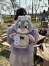 迪士尼（Disney）瘋狂動(dòng)物城朱迪雙肩包兔子玩偶包毛絨玩具女孩生日禮物兒童包包 曬單實(shí)拍圖