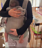 BabyBjorn瑞典品牌進(jìn)口透氣嬰幼兒背帶抱娃神器Harmony背帶0-3歲 灰褐色 曬單實(shí)拍圖