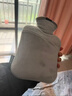BYXAS百賽施德國TUV認證熱水袋注水暖水袋充水防爆熱敷灌水 中無(wú)插手灰 曬單實(shí)拍圖