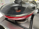 炊大皇平底鍋不粘鍋家用牛排煎蛋煎鍋26cm少油煙磁爐通用中國紅ZH26JG 曬單實(shí)拍圖