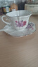 LIFEEYES 歐式骨瓷個(gè)性咖啡杯子套裝精致下午茶陶瓷杯碟彩盒裝英式紅茶杯 香榭名都220ml 曬單實(shí)拍圖