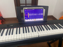 特倫斯（Terence）V60折疊重錘電鋼琴88鍵電子鋼琴成人兒童入門(mén)考級演出便攜式電鋼 V60典雅黑色+原裝便攜琴包+單踏板+可升降琴架 曬單實(shí)拍圖