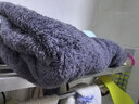 京東京造 800g超厚臻柔浴巾 五星級酒店加大加厚A類(lèi)男女通用 單條 雅灰 曬單實(shí)拍圖