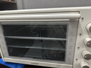 蘇泊爾（SUPOR）家用多功能大容量42L電烤箱上下獨立控溫帶爐燈多層烤位專(zhuān)業(yè)烘焙奶油白OJ42A802 曬單實(shí)拍圖