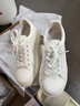 百思圖26春小白鞋簡(jiǎn)約休閑運動(dòng)戶(hù)外女鞋W6072AM6 米白色 37 曬單實(shí)拍圖