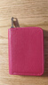 防消磁卡包男女式拉鏈多卡位銀行證件卡夾大容量駕照小巧卡套錢(qián)包 玫紅色【20卡位+2證件位】 曬單實(shí)拍圖