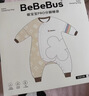 bebebus嬰兒睡袋春秋冬恒溫兒童睡衣四季通用暖寶寶pro分腿防踢被雙層L碼 曬單實(shí)拍圖