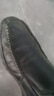 宜馳（EGCHI）新款商務(wù)休閑鞋男皮鞋大碼套腳頭層牛皮中年鞋子 36274 黑色 45 曬單實(shí)拍圖