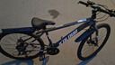 ICOLOUR自行車(chē)成人山地車(chē)公路賽車(chē)單車(chē)騎行變速內走線(xiàn)學(xué)生男女青少年 【灰粉色】非減震-鋼架輻條輪 26寸21速（160-180cm） 曬單實(shí)拍圖