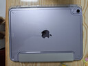 閃魔適用ipad air8/7/6保護套M4/M3通用11英寸ipad air8/7保護殼26/25/24款蘋(píng)果透明亞克力灰色 曬單實(shí)拍圖