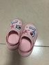 樸西海底總動(dòng)員夏季室外女童涼拖鞋居家防滑拖鞋兒童洞洞鞋男 杏仁粉 26-27 (180mm) 曬單實(shí)拍圖