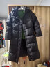 VEROMODA羽絨服女季新款90白鴨絨連帽羽絨服325412012 黑色 XS 曬單實(shí)拍圖