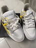 adidas ENTRAP美式校園風(fēng)運動(dòng)少年感復古籃球風(fēng)板鞋男女阿迪達斯   白色/暗銀金屬/樹(shù)脂黃   40 曬單實(shí)拍圖