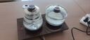 容聲全自動(dòng)上水電熱水壺泡茶專(zhuān)用茶桌茶臺智能燒水壺煮茶控溫一體機茶具套裝316不銹鋼電熱水壺燒水器 0.8L 316鋼|高低水位感應37*20咖 曬單實(shí)拍圖
