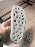 利達妮（TZLDN）浴室拖鞋洗澡男士鏤空漏水速干透氣夏季淋浴沖涼防滑EVA涼拖鞋男 曬單實(shí)拍圖
