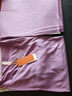 金三塔100%桑蠶絲真絲秋衣秋褲女圓領(lǐng)中薄款內衣套3NYF3C105 木槿紫 XXL 曬單實(shí)拍圖