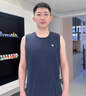 Keep運動(dòng)套裝男無(wú)袖坎肩背心短褲夏季冰絲速干跑步健身羽毛籃球訓練服 曬單實(shí)拍圖