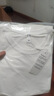 羅蒙純棉男士短袖t恤男新夏季白色圓領(lǐng)純色簡(jiǎn)約百搭體恤半袖打底上衣 白色+白色（2件裝） XL （130斤~145斤） 曬單實(shí)拍圖