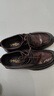 金利來(lái)（Goldlion）【春夏煥新】男鞋都市正裝皮鞋舒適耐磨德比鞋50823024440A棕色41 曬單實(shí)拍圖