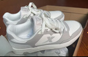 特步留白丨男鞋運動(dòng)鞋板鞋子男小白鞋春夏透氣輕便軟彈休閑鞋鞋子男 曬單實(shí)拍圖