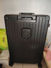 梵地亞鋁框行李箱男26英寸拉桿箱大尺寸飛機旅行箱航空密碼箱女皮箱子黑 曬單實(shí)拍圖