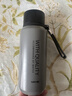 恩爾美（nRMEi）保溫杯大容量男款316燜泡茶水分離便攜車(chē)載磁吸磁彈保溫水壺杯子 槍灰色800ml【磁吸茶倉+提繩】 曬單實(shí)拍圖