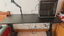 傲風(fēng)A4Pro電競桌實(shí)木電動(dòng)升降電腦桌辦公書(shū)桌子黑色1..6*0.7m 曬單實(shí)拍圖