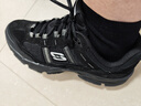 斯凱奇（Skechers）男鞋春季復古老爹鞋運動(dòng)鞋戶(hù)外鞋子厚底增高休閑鞋51241 51241-全黑色/BBK 43 曬單實(shí)拍圖