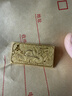 老廟黃金足金薄片投資金條好運金條官方旗艦店正品收藏 好運金條 50g 曬單實(shí)拍圖