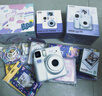 富士（FUJIFILM） instax miniSE一次成像相機立拍立得旅游mini7+升級版傻瓜照相機情人節日禮物送禮送女友 白色 套餐C【官方標配+20張相紙+周邊配件包】 曬單實(shí)拍圖
