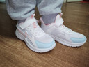 361°童鞋 兒童跑鞋25秋季男女童3-14歲緩震校園運動(dòng)鞋 白36 曬單實(shí)拍圖