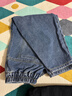 左西男童牛仔褲兒童褲子春裝2026新款男孩春裝中大童長(cháng)褲 牛仔色 140 曬單實(shí)拍圖