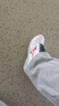 美津濃（MIZUNO）網(wǎng)球運動(dòng)排球鞋 輕便綜合訓練 透氣排球運動(dòng)鞋 V1GA218121 白/紅 42.5 曬單實(shí)拍圖