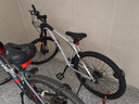 京東京造 XC300山地自行車(chē)鋁合金禧瑪諾21速機械碟剎成年人學(xué)生15寸時(shí)空銀 曬單實(shí)拍圖