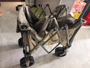 Naturehike挪客輕簡(jiǎn)戶(hù)外露營(yíng)推車(chē)聚攏營(yíng)地車(chē)野餐擺攤買(mǎi)菜出行裝備栗棕色320L 曬單實(shí)拍圖