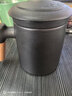 京東京造茶杯便攜式黑陶茶泡茶壺茶杯功夫茶具辦公杯隨身茶壺容量400ml 曬單實(shí)拍圖