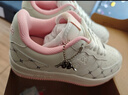 卡帕（Kappa）女鞋春季2026新款增高小白鞋子女款休閑運動(dòng)板鞋女潮鞋 奶茶粉 37 曬單實(shí)拍圖