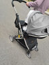 酷貝樂(lè )（coballe）嬰兒推車(chē)輕便遛娃神器新生兒嬰兒車(chē)0-3歲用折疊可坐可躺帶減震 星空灰【4代】 曬單實(shí)拍圖