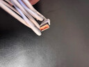 華為原裝6A數據線(xiàn) USB Type-A轉USB Type-C/1m線(xiàn)長(cháng)/支持66W（11V6A）充電 白色CC790 曬單實(shí)拍圖