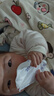 婧麒（JOYNCLEON）一次性口水巾嬰兒寶寶圍嘴新生兒可旋轉免洗圍兜50片 Jyp62199 曬單實(shí)拍圖