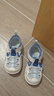 江博士（DR·KONG）夏季男女童透氣學(xué)步鞋 輕便休閑兒童涼鞋 藍/米 24 腳長(cháng)約14.4-15.1 曬單實(shí)拍圖