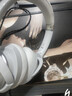 弱水時(shí)砂【2025新款】寒武紀頭戴式耳機藍牙無(wú)線(xiàn)降噪耳機手機電腦游戲低延遲超長(cháng)續航送男女友學(xué)生 【旗艦版】輕紗灰|IMAX級沉浸聲 曬單實(shí)拍圖