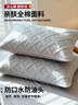 無(wú)印良品A類(lèi)全棉大豆夾棉枕套一對裝 隔離枕芯家用防頭油隔臟枕頭套48x74 曬單實(shí)拍圖